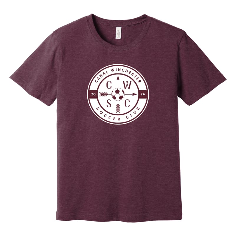 Canal Winchester Soccer Club T-Shirt - Bella Canvas Super