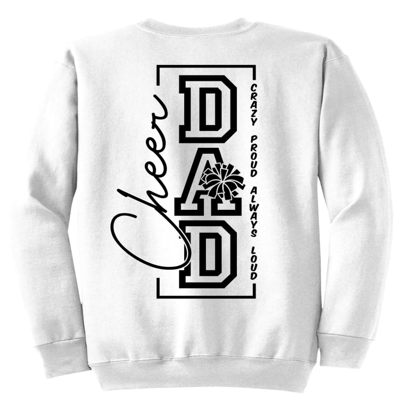 Cheer Dad Crewneck Sweatshirt – Pickerington Ohio Cheer