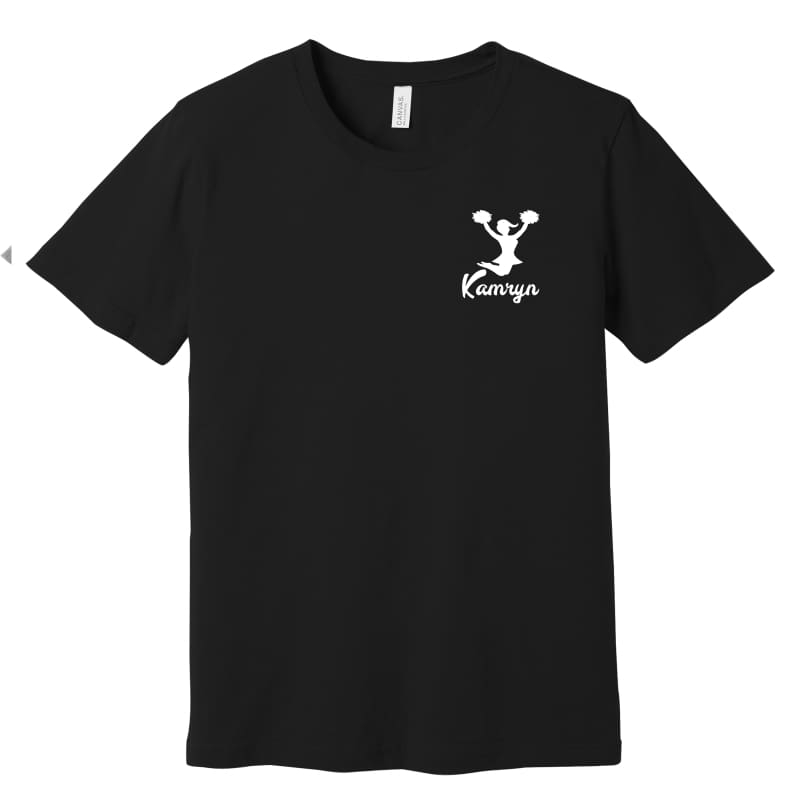 Cheer Dad Flag Custom Tee – Pickerington Ohio Cheer