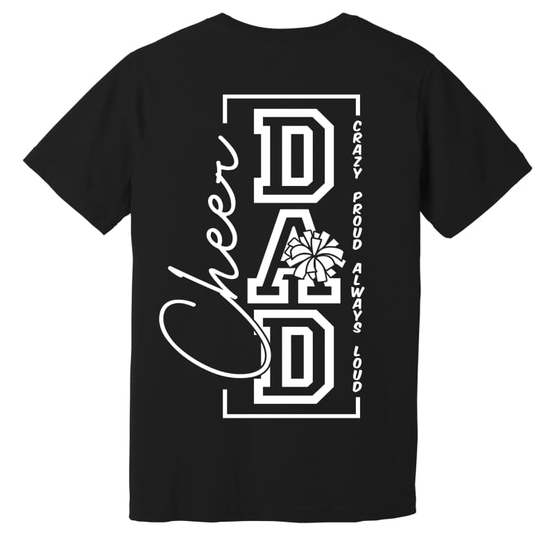 🖤 Cheer Dad Tee – Pickerington Ohio Cheer Collection