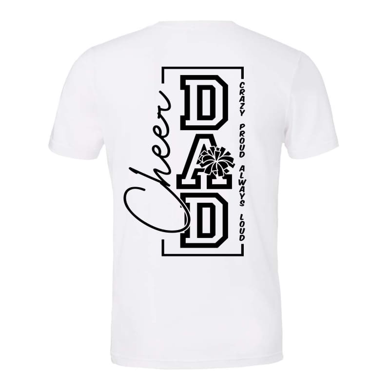 🖤 Cheer Dad Tee – Pickerington Ohio Cheer Collection