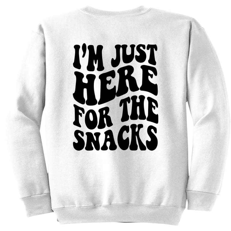 🖤 Cheer Sister & Game Day Snack Lover Sweatshirt –