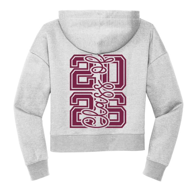 🧥 Class of 2026 Cropped Sweatshirt – Varsity Edition