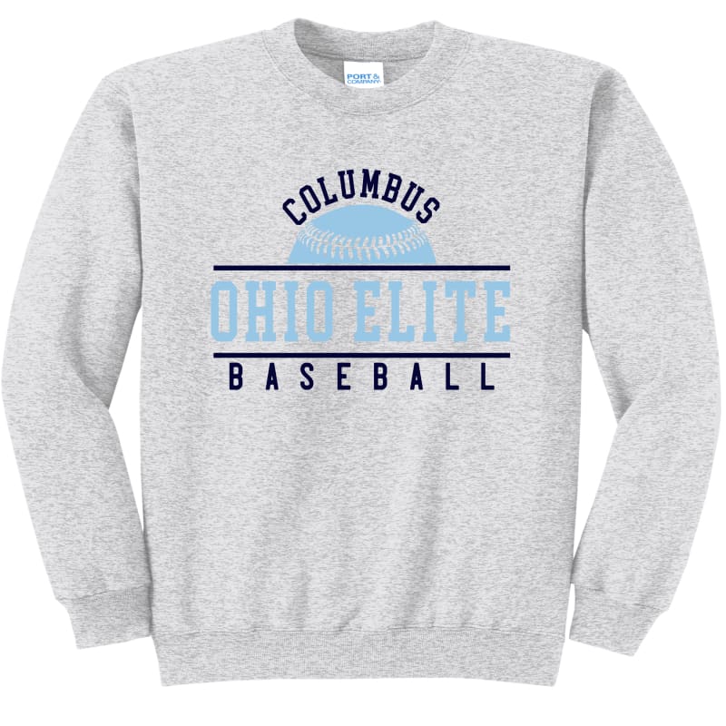 Columbus Ohio Elite Baseball Crewneck Sweatshirt – Team Fan
