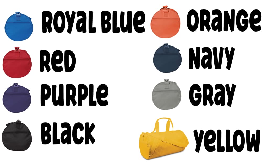 Custom Cheerleader Duffle Bag