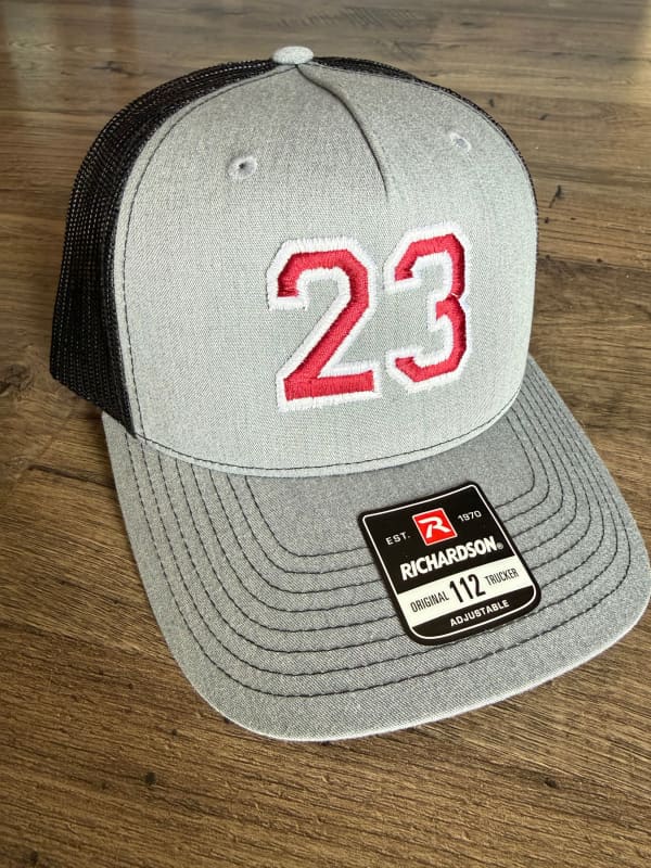 Custom Player Number Trucker Hat – Richardson 112 - Trucker