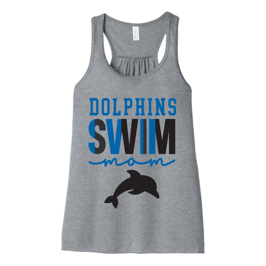 💙 Custom Swim Mom Racerback Tank | Canal Winchester Ohio