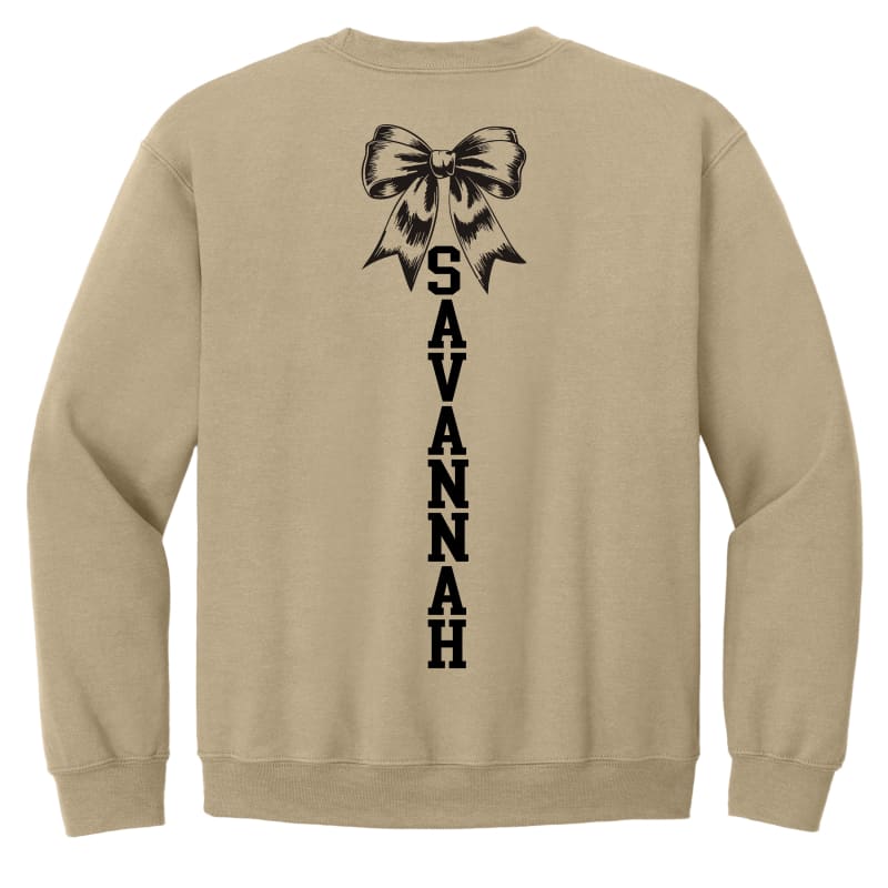 Custom Tennis Mama Crewneck Sweatshirt – Personalized