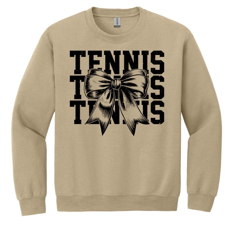 🎾 Custom Tennis Player Sweatshirt – Graphic Crewneck