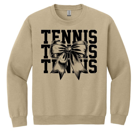 🎾 Custom Tennis Player Sweatshirt – Graphic Crewneck