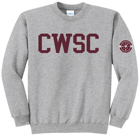 ⚽ CWSC Sweatshirt – Team Spirit Sweatshirt - Gray / Small