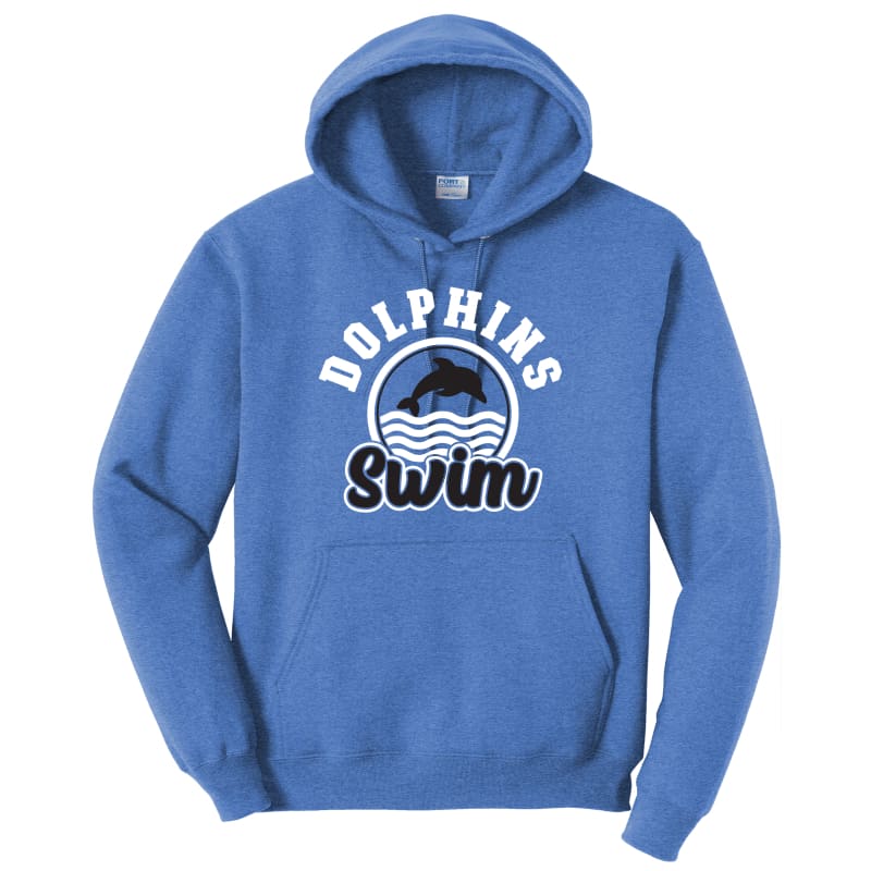 Dolphins Swim Team Hoodie - Clothing