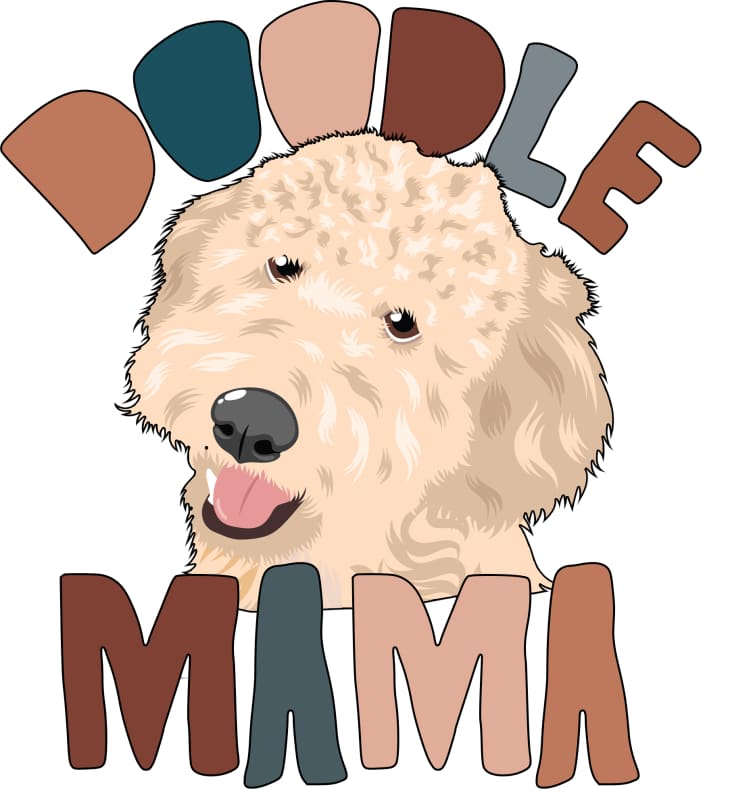 Doodle Mama Tee - Small / Blonde Doodle - Clothing