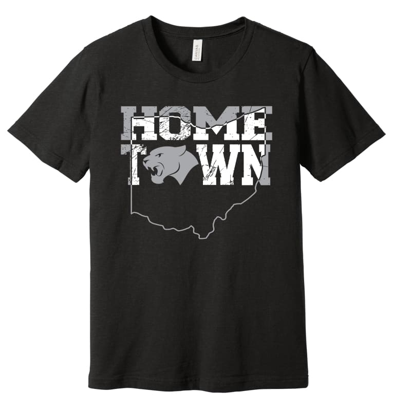 Home Town Pickerington Tee - Small / Black / Short