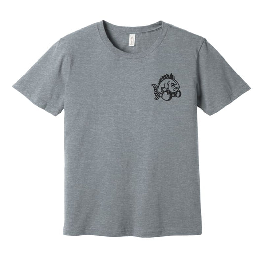 Fighting Fish Swim Team Pocket Tee - Clothing