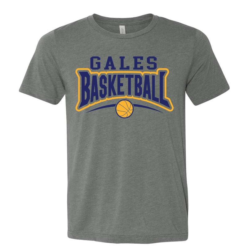 Gales Basketball Arch Graphic Tee (Youth–Adult 3XL) - Small