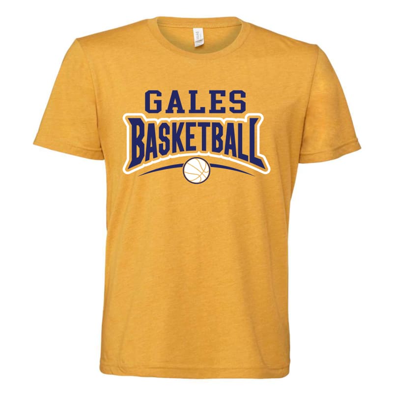 Gales Basketball Arch Graphic Tee (Youth–Adult 3XL) - Small