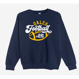 Gales Football Custom Number Mustard Hood