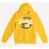 Gales Football Custom Number Mustard Hood