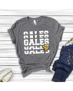 Gales Stacked Tee - Clothing