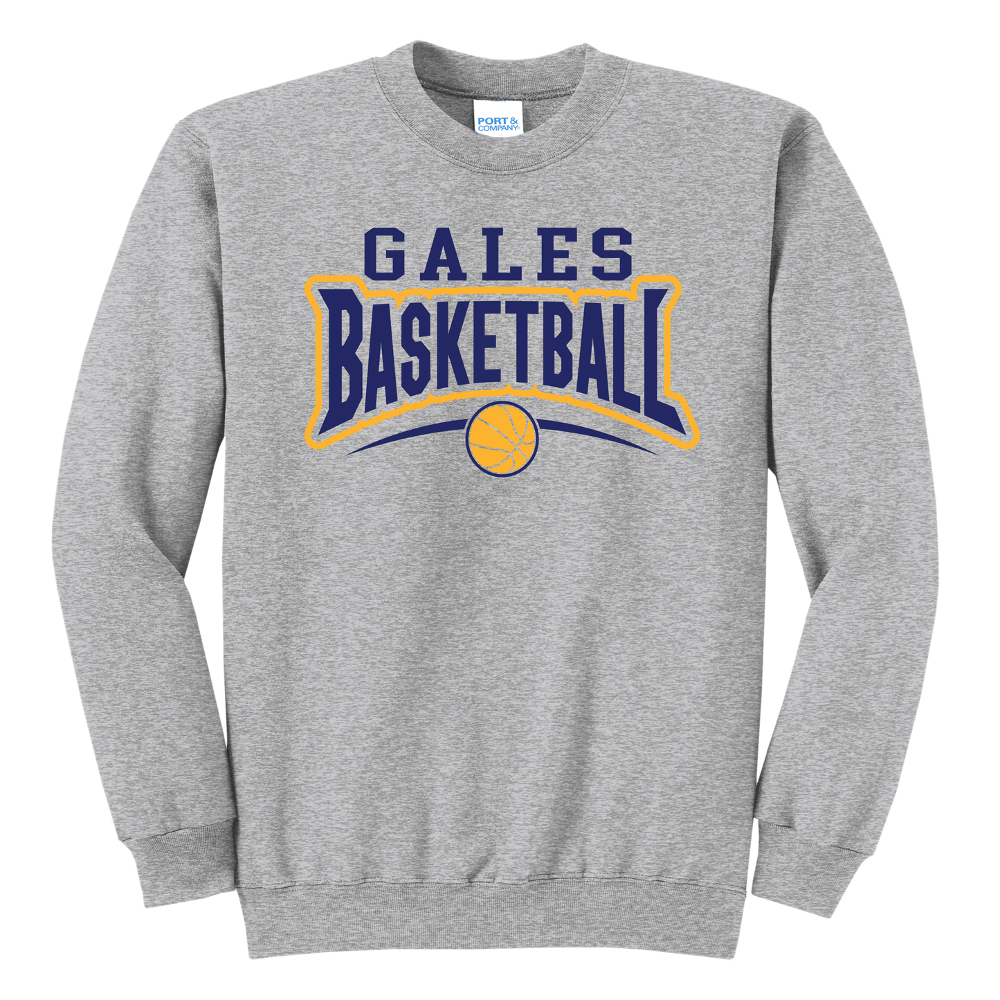 Gales Basketball Arch Graphic Sweatshirt (Youth–Adult 3XL)