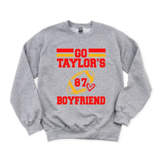 Go Taylors Boyfriend Crewneck - Clothing