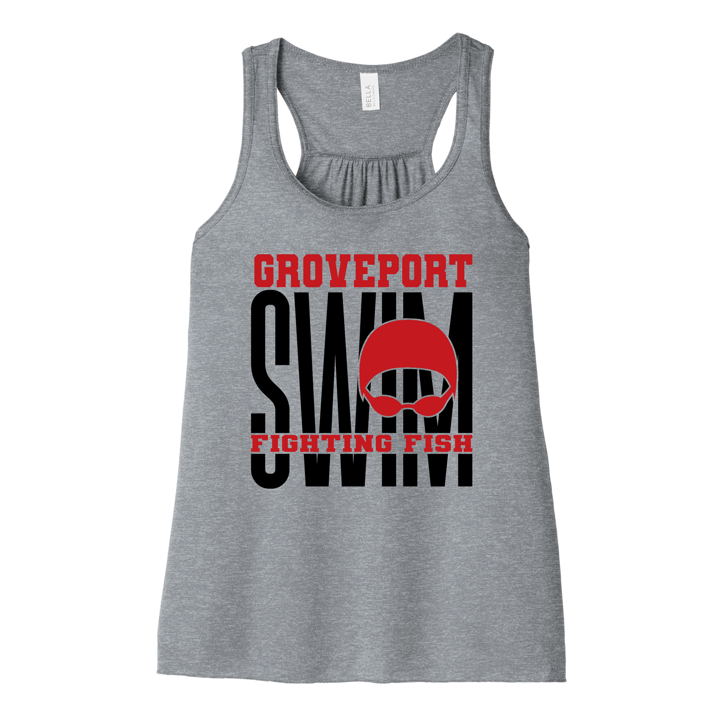 💪 Groveport Fighting Fish SWIM Racer Back Team Apparel