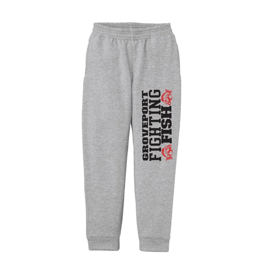 Groveport Fighting Fish Swimming Sweatpants - Clothing