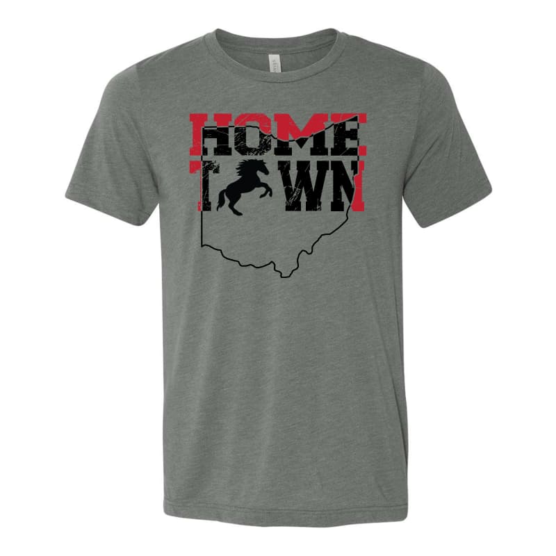 Groveport “Home Town” Spirit Tee - Youth Small / Grey