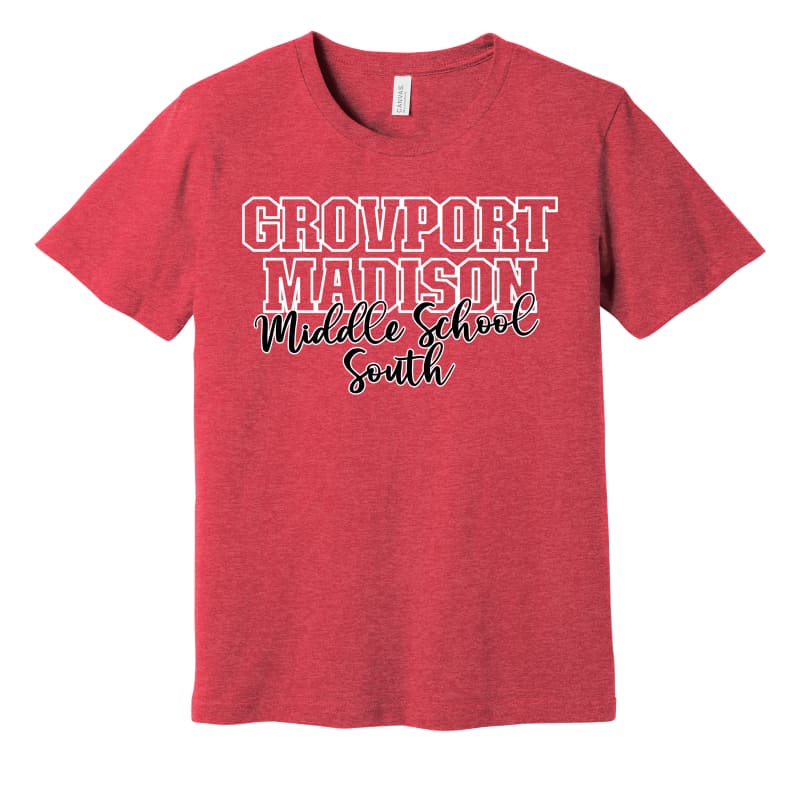 Groveport Madison Middle School South “Letters” Spirit Tee