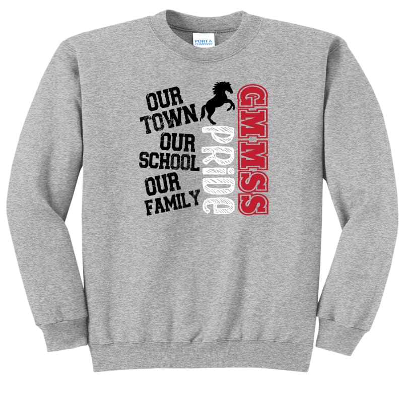 Groveport “Our Town Our School Our Family” Sweatshirt &