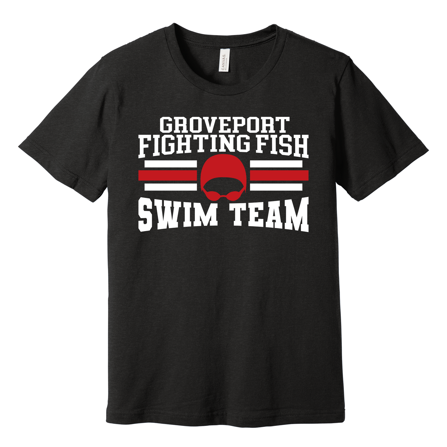 Groveport Fighting Fish Swim Team T-Shirt – Ohio Swim Team Spirit Shirt