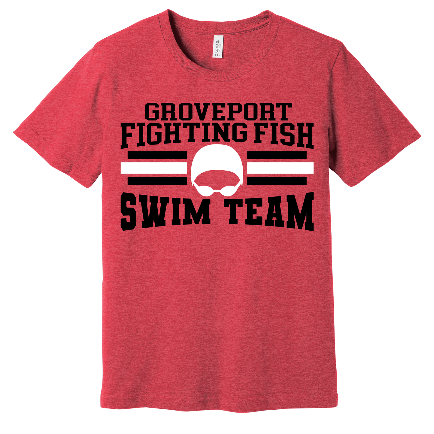Groveport Fighting Fish Swim Team T-Shirt – Ohio Swim Team Spirit Shirt