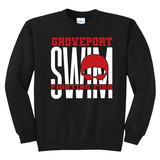 Groveport Fighting Fish SWIM Sweatshirt