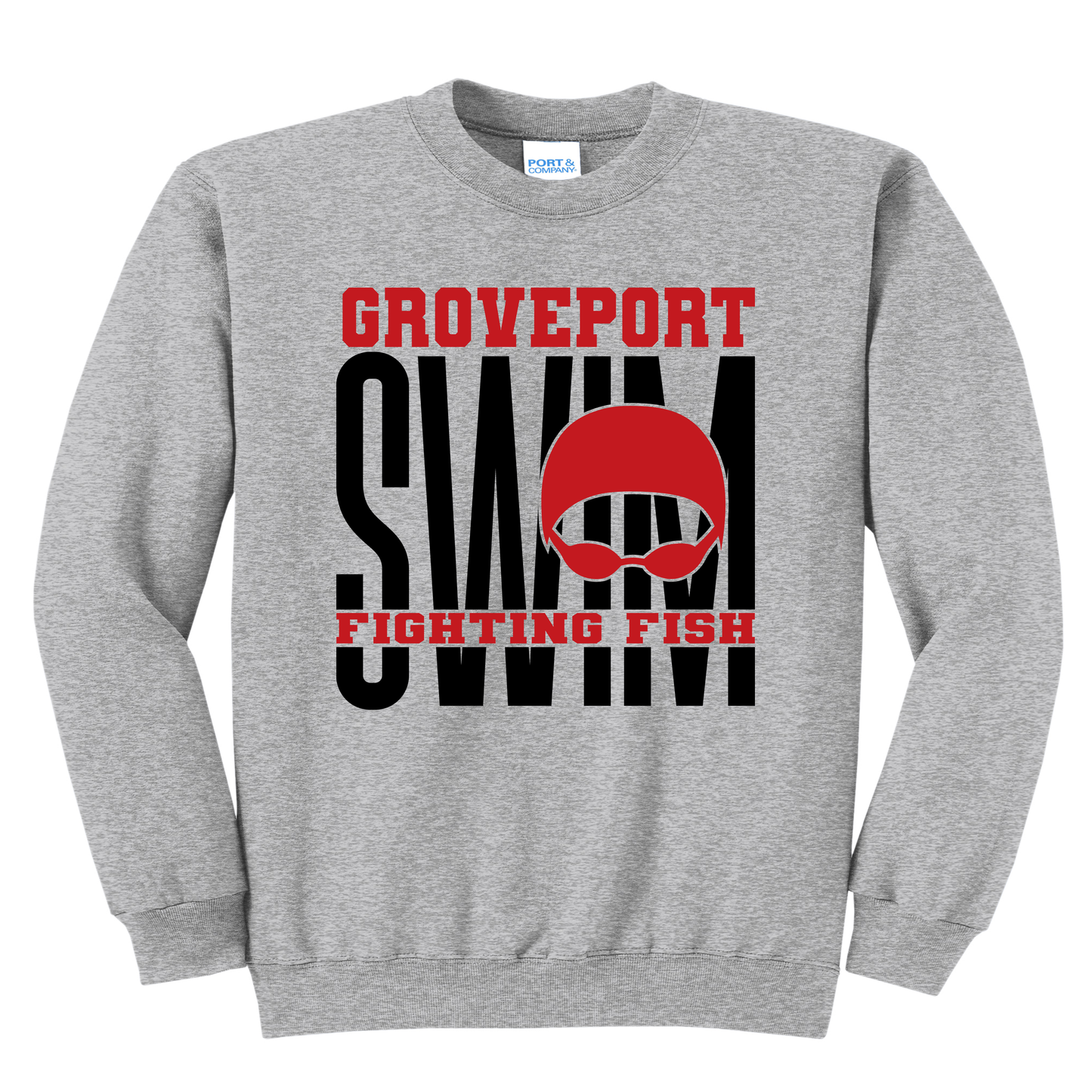 Groveport Fighting Fish SWIM Sweatshirt