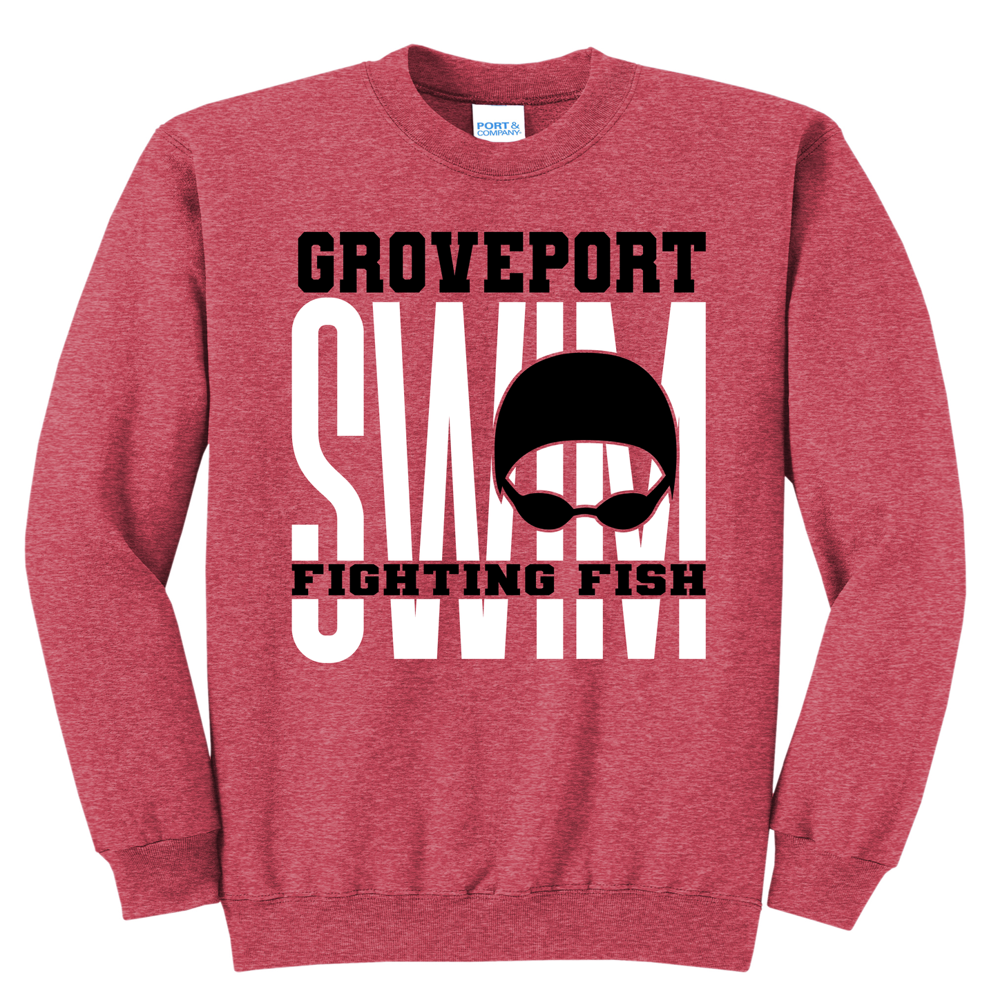 Groveport Fighting Fish SWIM Sweatshirt