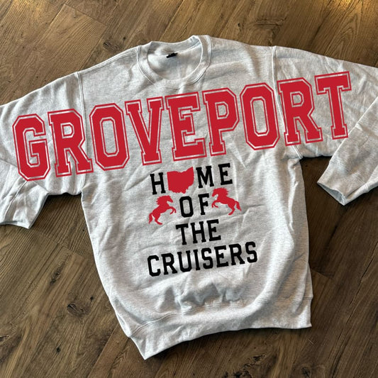 Home of the Cruisers Sweatshirt - Clothing