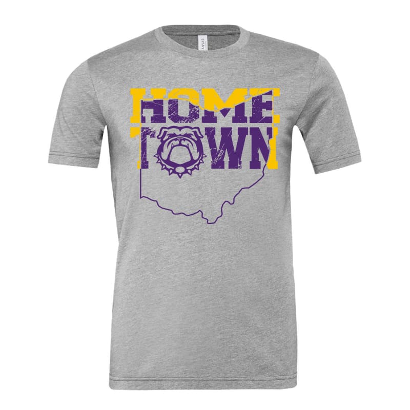 Home Town Bulldogs Short Sleeve Tee - Clothing