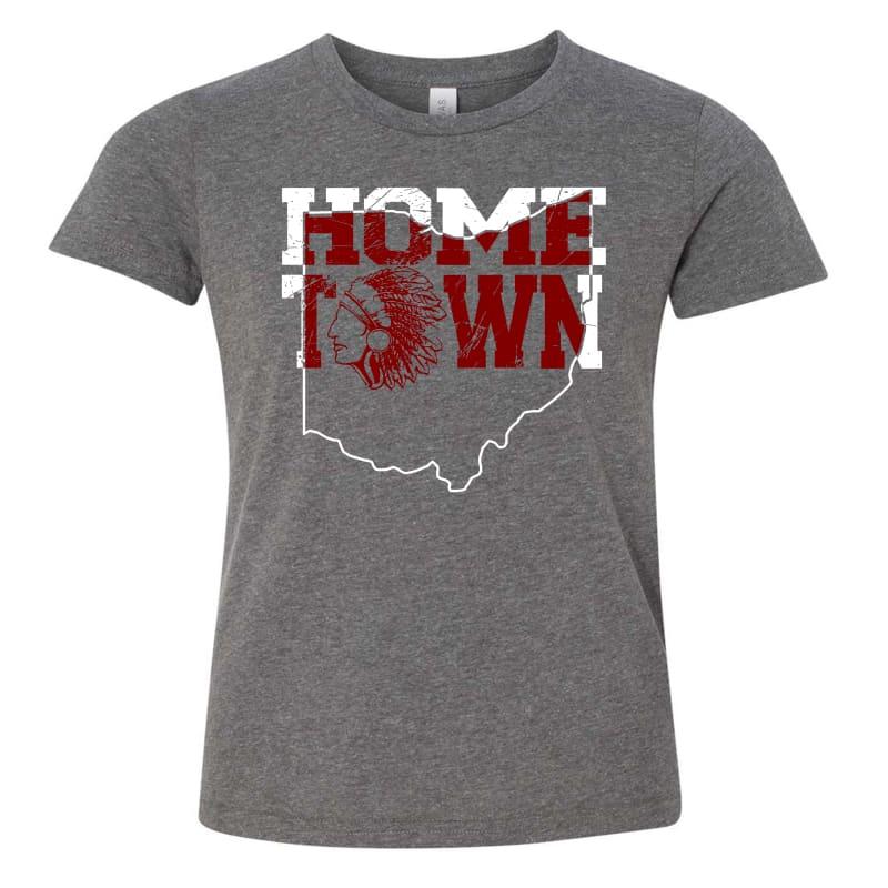 Home Town Indians Tee - Clothing