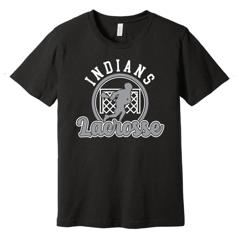 Indians Boys Lacrosse T-Shirt – Unisex Youth & Adult