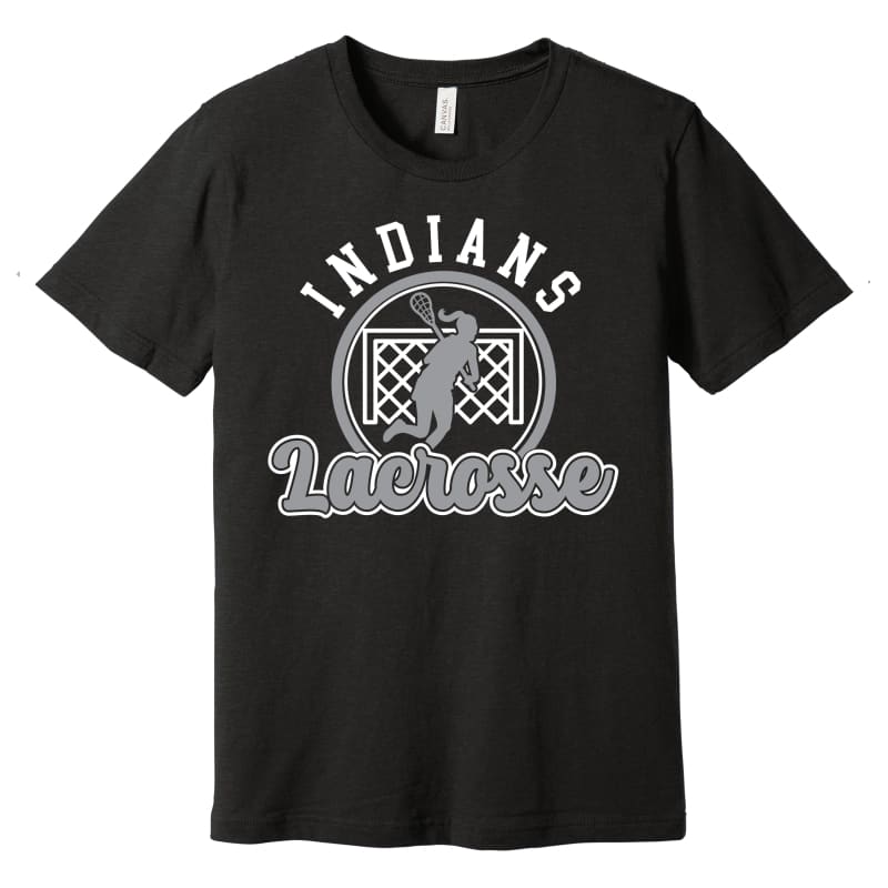 Indians Girls Lacrosse T-Shirt – Unisex Youth & Adult