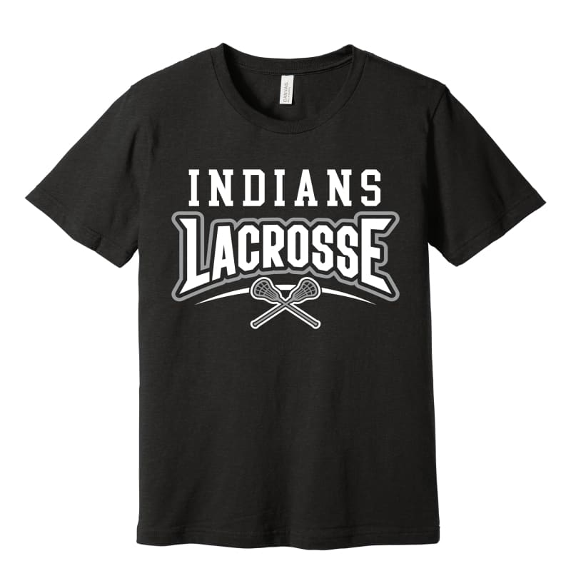 Indians Lacrosse T-Shirt – Short or Long Sleeve | Unisex