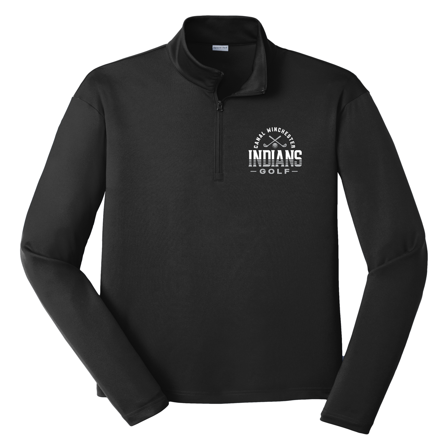 Canal Winchester Split Indians Golf Quarter-Zip Pullover
