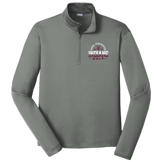 Canal Winchester Split Indians Golf Quarter-Zip Pullover