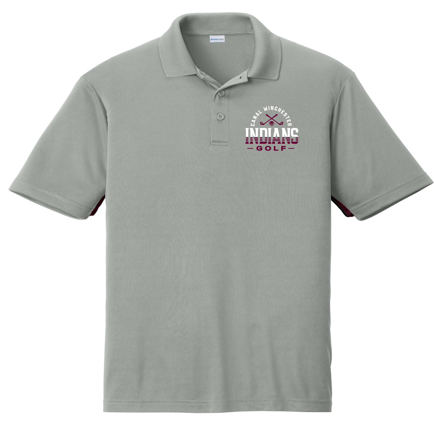 Canal Winchester Indians Split Golf Performance Polo