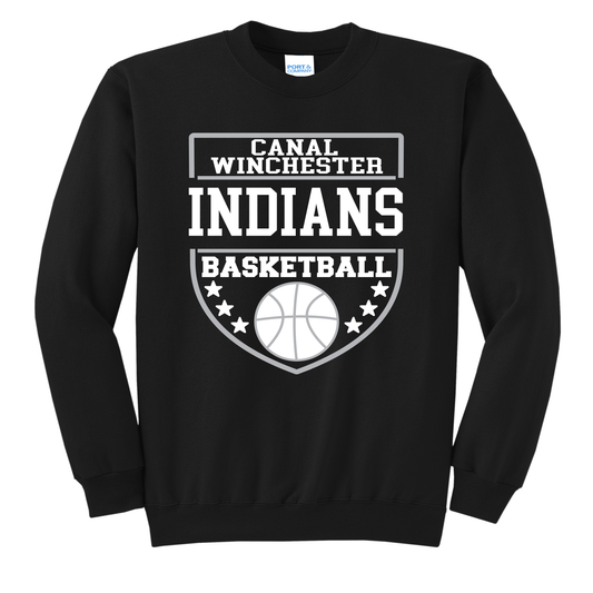 Indians Stars Basketball Sweatshirt – Canal Winchester
