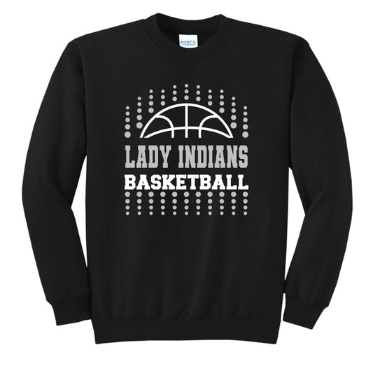 Lady Indians Basketball Dotted Sweatshirt – Canal