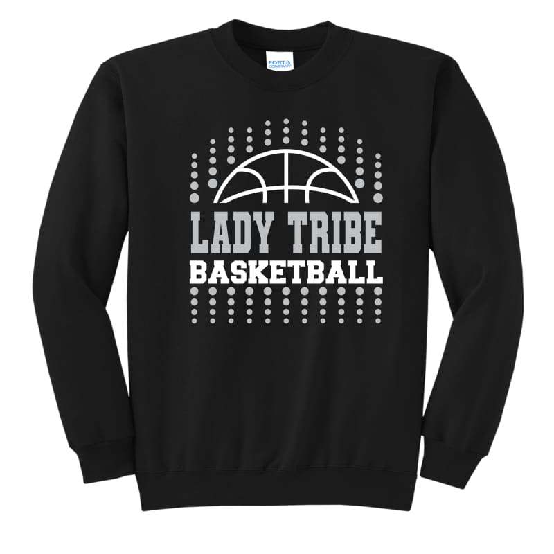 Lady Tribe Basketball Dotted Sweatshirt – Canal Winchester
