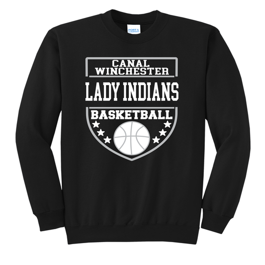 Lady Indians Stars Basketball Sweatshirt – Canal Winchester