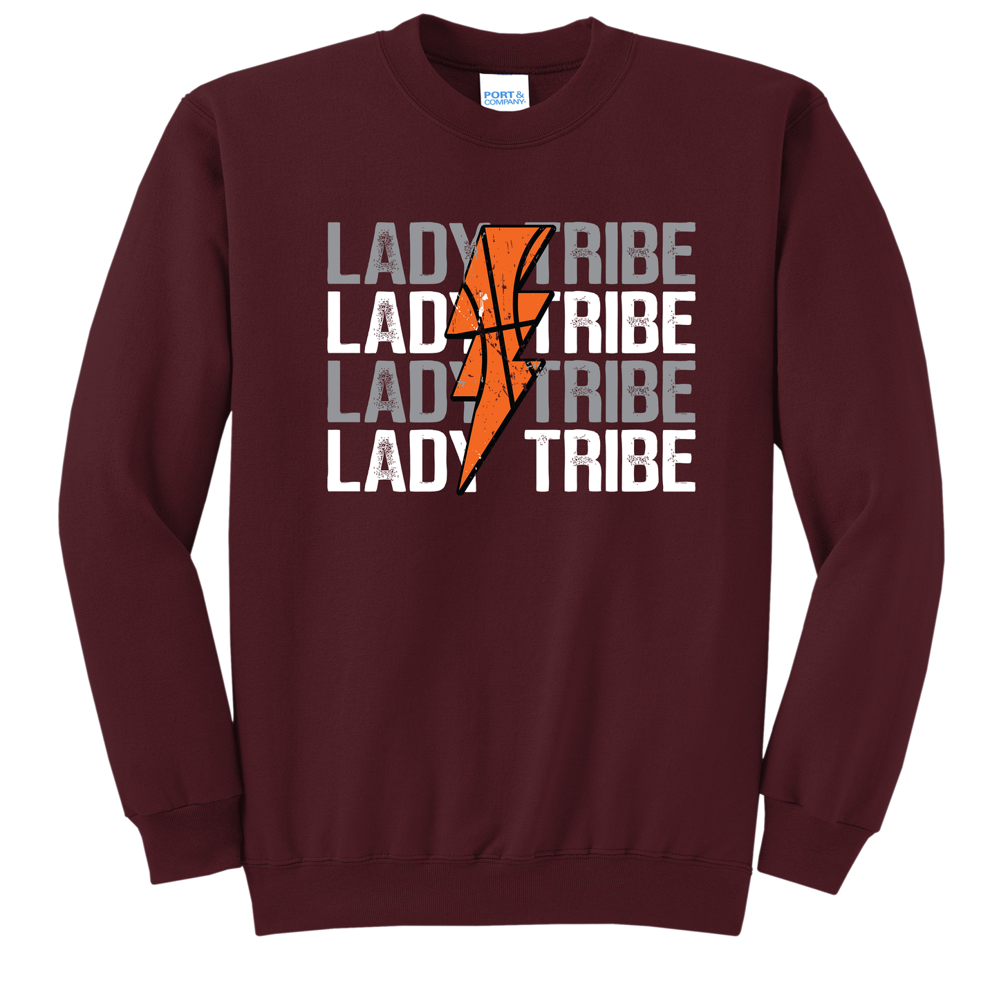 Lady Tribe Lightning Basketball Sweatshirt